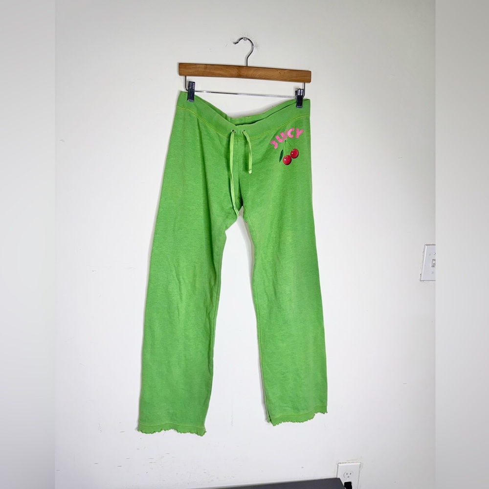 Vintage Juicy Couture Green Drawstring Pants